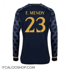 Real Madrid Ferland Mendy #23 Seconda Maglia 2023-24 Manica Lunga